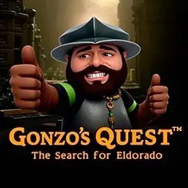 Gonzo's Quest online game logo by NetEnt on ignicasino-suomi.com